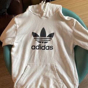 Adidas white hoodie
